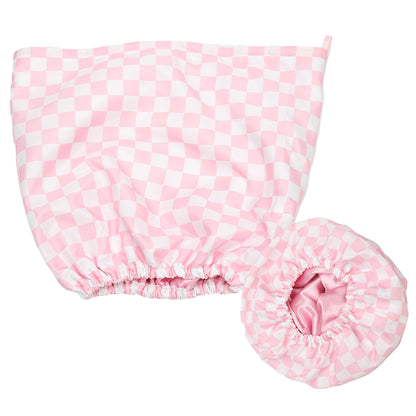 Women's Fashion Double-layer Shower Cap