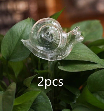 Glass Automatic Self Watering Bird Watering Cans Flowers Plant Decorative Clear Glass Watering Device Houseplant