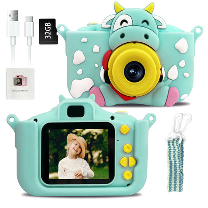 Children's Cartoon Digital Camera HD Photo Video toy