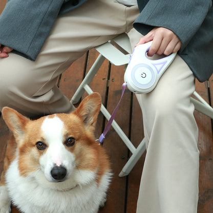 Dog Leash Retractable with Collar Spotlight