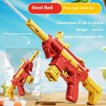 Fireworks Water Gun Pull-out Children's Toy