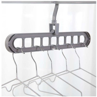 9-hole Clothes Organizer Space Saving Hanger