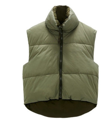 Women's Waistcoat Sleeveless Puffer Jacket