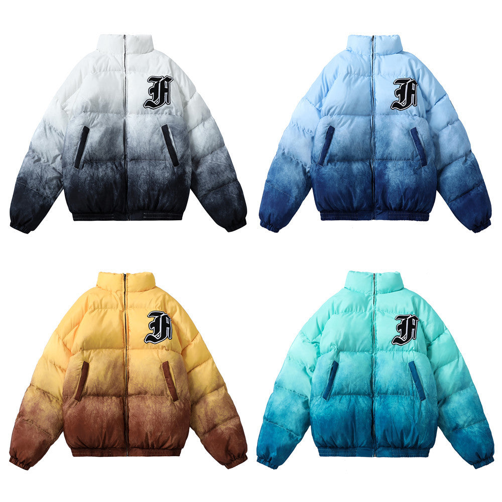 HARAJUKU FADED LOOSE PUFFER