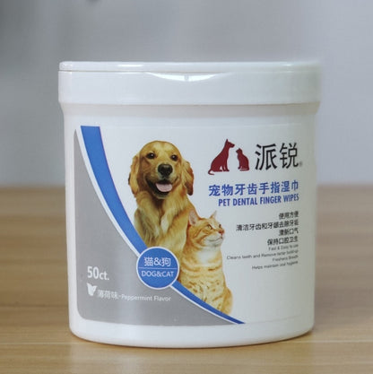 Wipes for Pet Cleaning Teeth & Ears