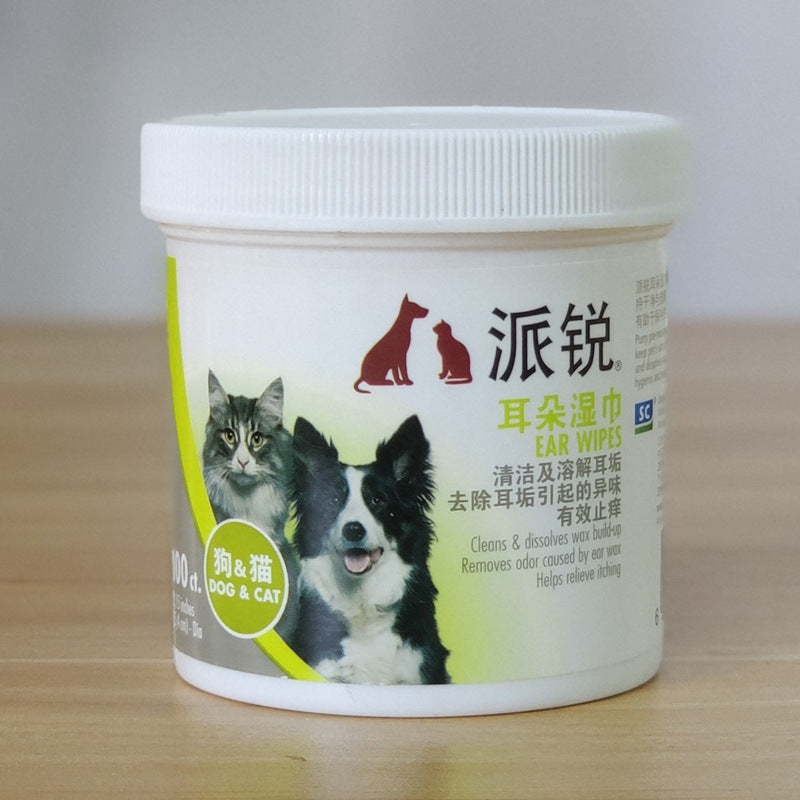 Wipes for Pet Cleaning Teeth & Ears