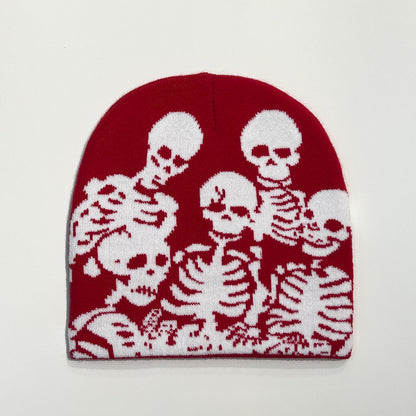Funny Horror Knitted Jacquard Beanie