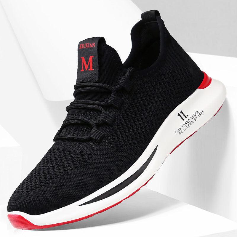 Casual Mesh Sports Men's Breathable Soft Bottom Wild Deodorant Light Shoes