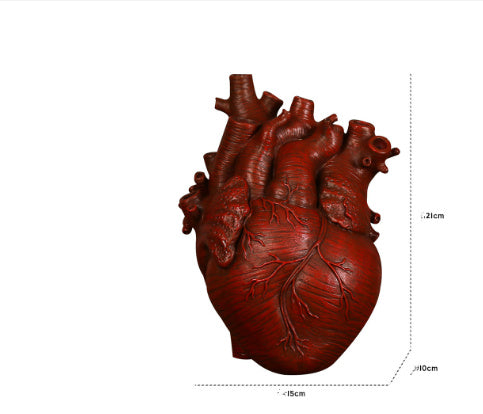 Heart Shape Flower Vase Nordic Style Flower Pot