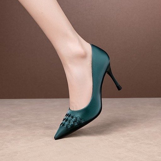 Pointed Shallow Mouth Women Stiletto Heels