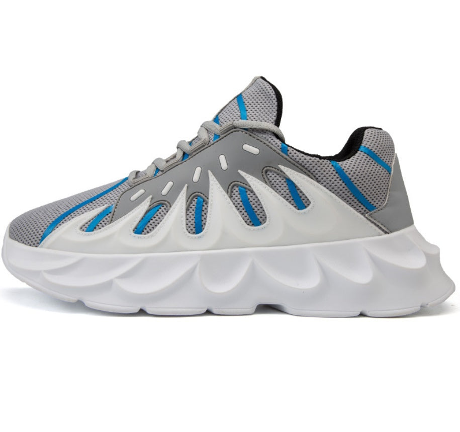 Increased breathable men's shoes