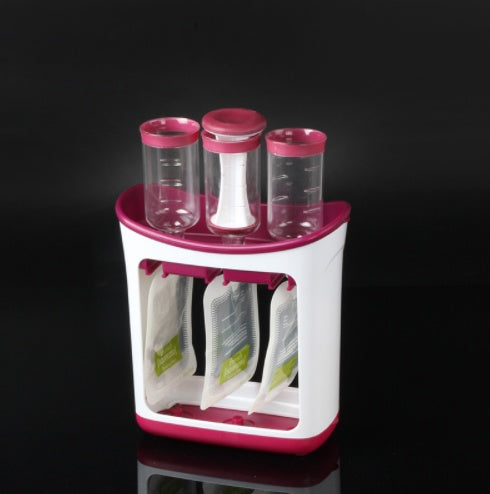 Baby Food Maker Squeezer Food Station Organic Food For Newborn Fruit Container Storage