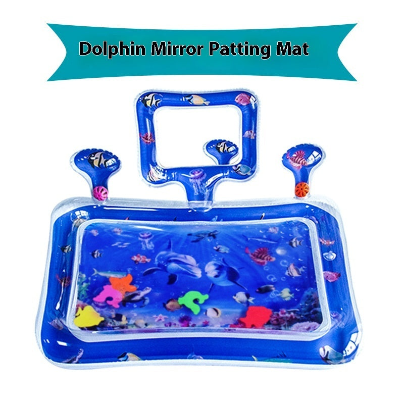 Tummy time Versatile Children's PVC Inflatable Water Mat