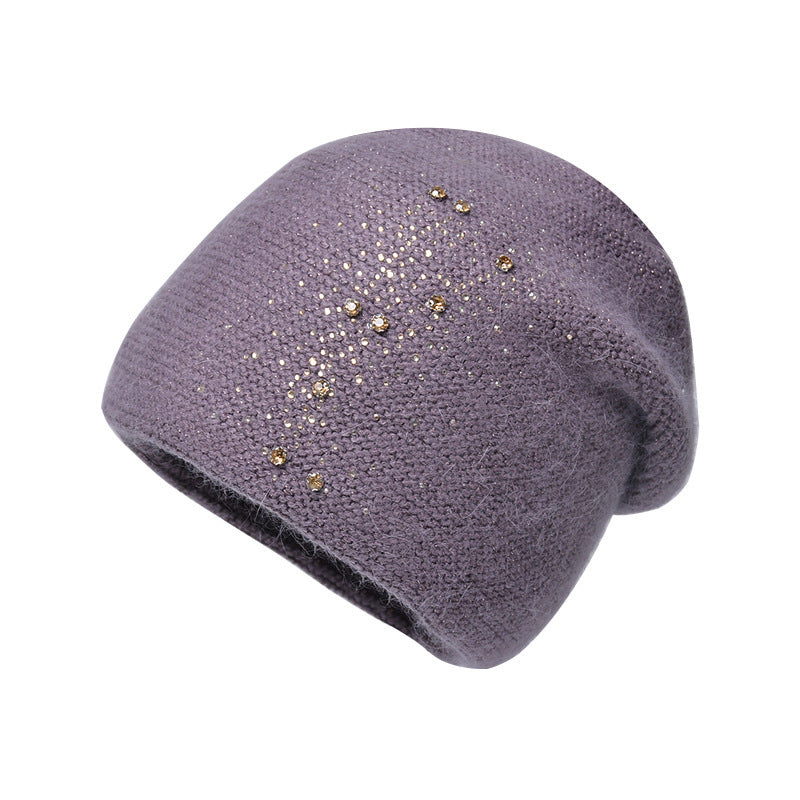 Korean Fashion Cold Knitted Pullover Beanie Hat