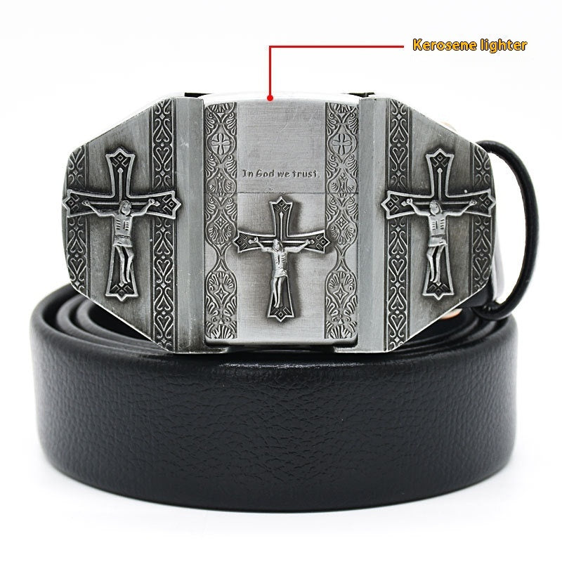 Leisure All-matching Fashion Lighter Belt