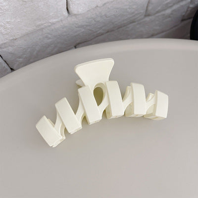 Women's Large Simplicity Grip Frosted Hair Claw