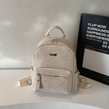 Simple Fashion Trendy Ladies Travel Backpack