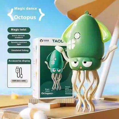 Octopus Automatic Sensing Obstacle Avoidance DancingToy