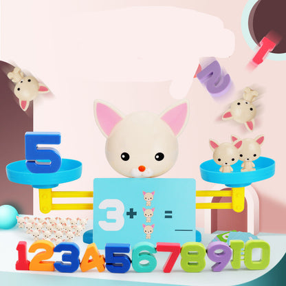 Puppy Puzzle Balance Number Addition And Subtraction