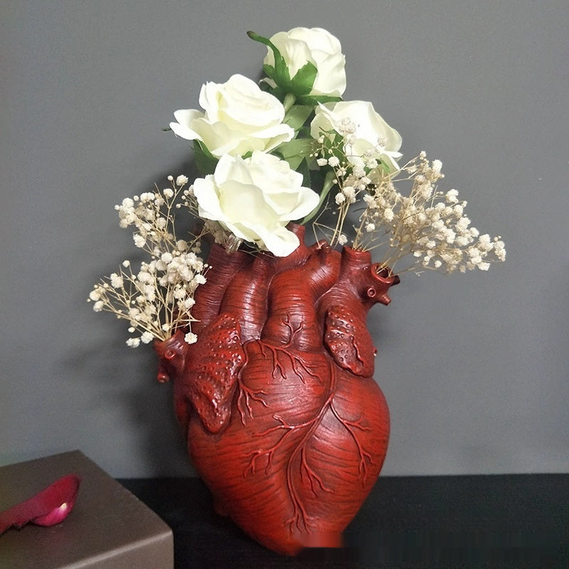 Heart Shape Flower Vase Nordic Style Flower Pot