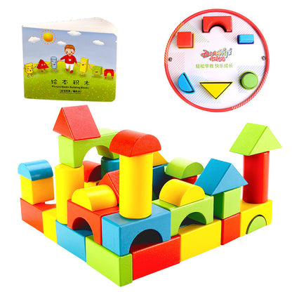 Macaron Large Particle Building Blocks Children's Early Educational Toys