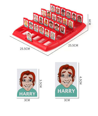 Educational Board Game Card Toy Children's Logical Reasoning Character Parent-child Interaction