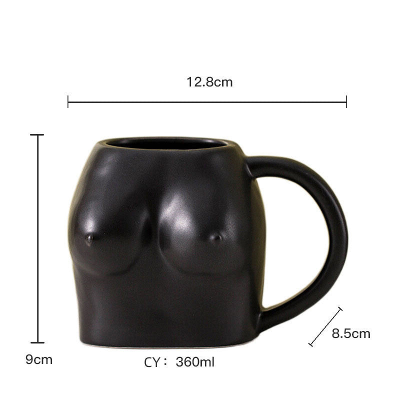 Hand around the Cup art Ceramic Mug