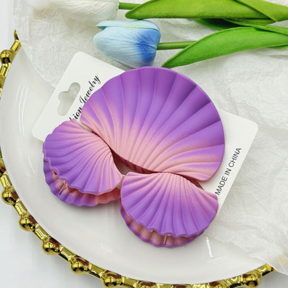 Gradient Frosted Hair Clip Set