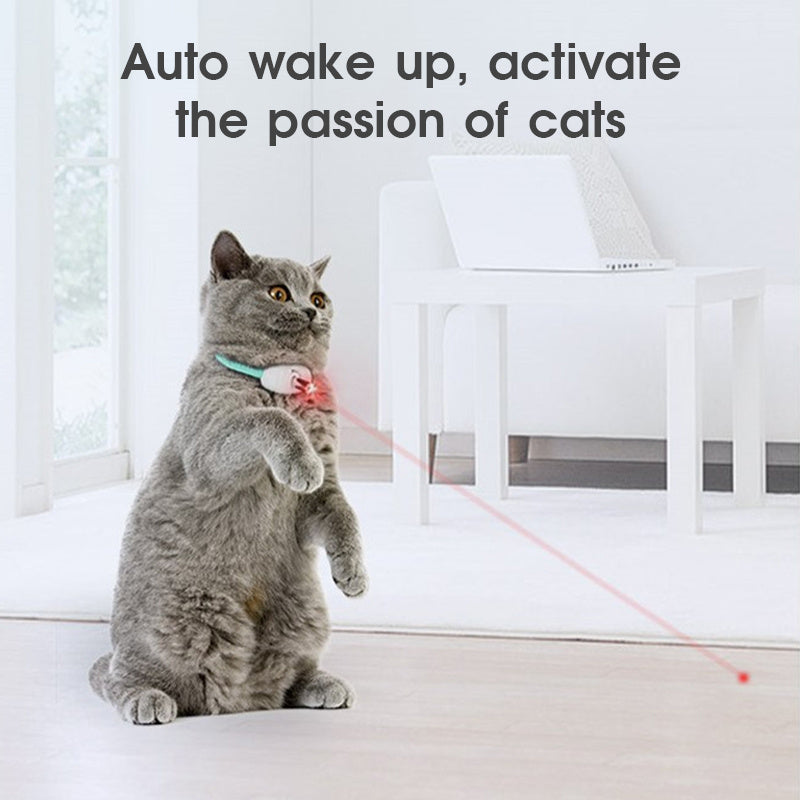 Automatic Cat Collar Electric USB Charging  Toy Smart Laser Teasing