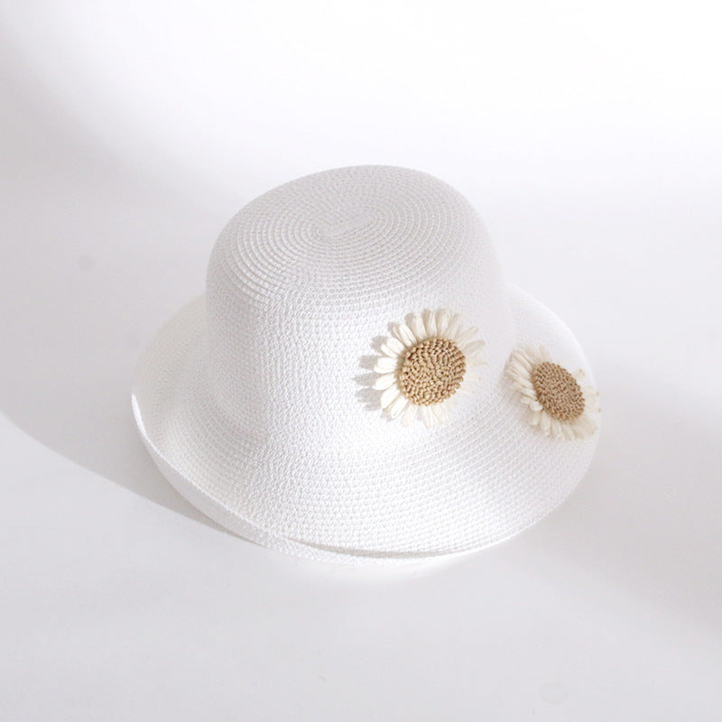 Women's Fashion Big Brim Solid Color Outdoor Sun Hat