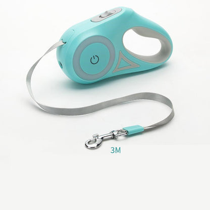 Dog Leash Retractable with Collar Spotlight