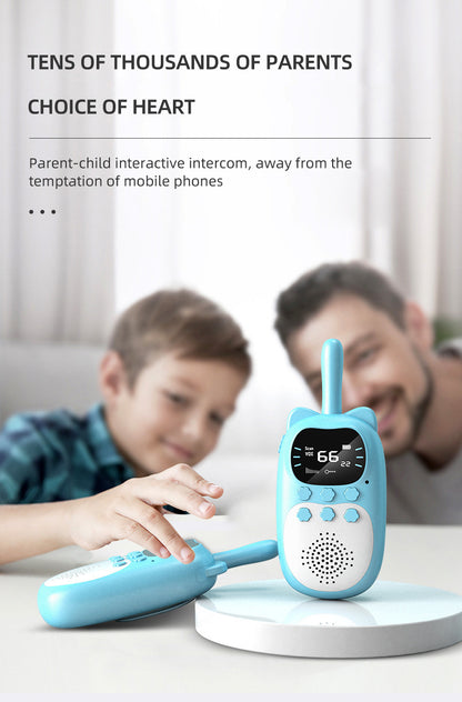 Walkie-Talkie 3KM Wireless Handheld USB Charging Parent-child Interaction Toys Gift