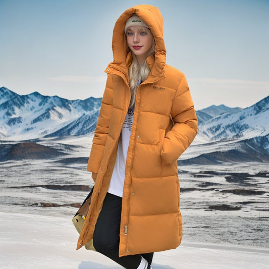 Thickened Cotton-padded Warm Loose Western Style Puffer Jacket Coat