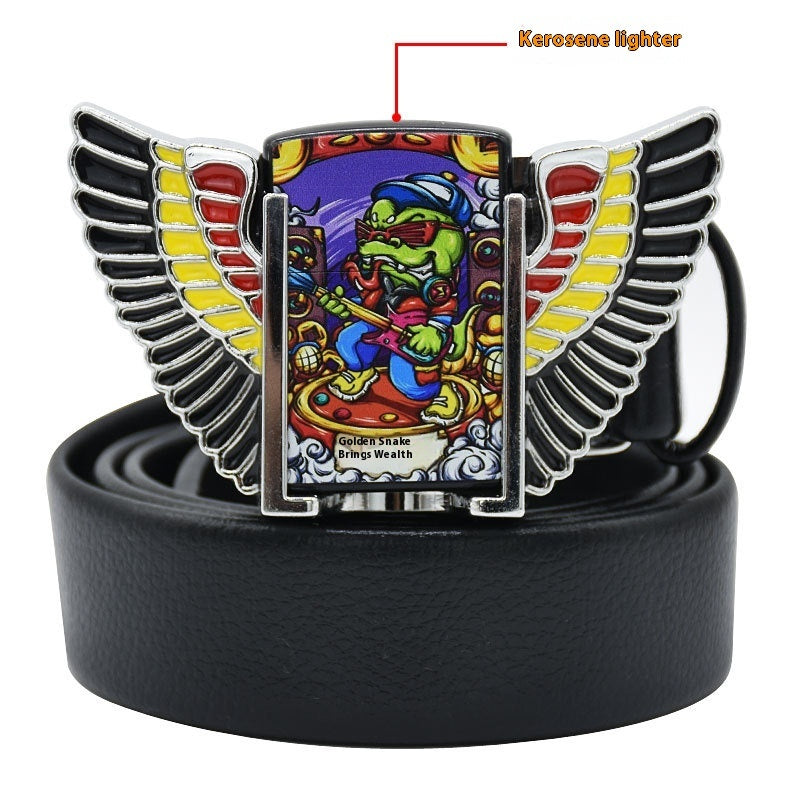 Leisure All-matching Fashion Lighter Belt