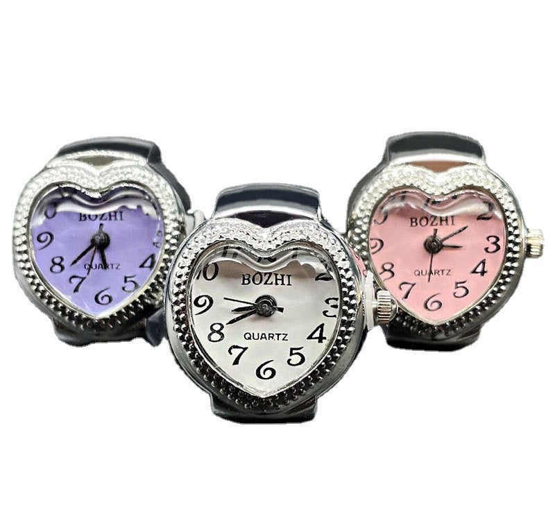 Trendy Fashion Women's Multi-color Ring Watch