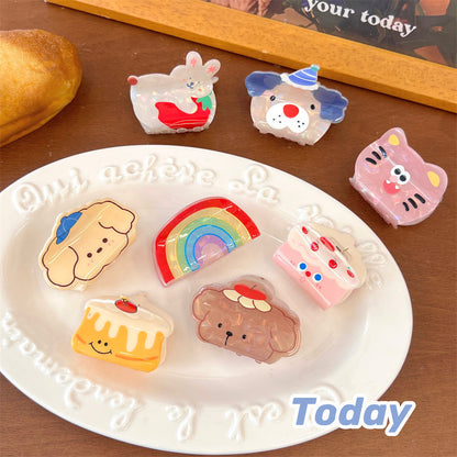 Funny Cartoon Cropped Hair Clips