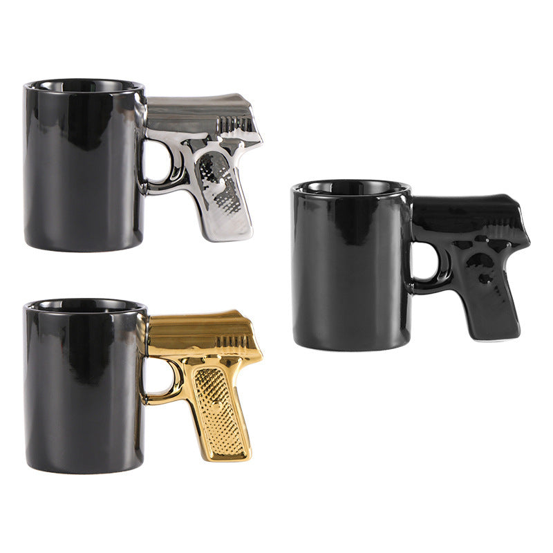 Gun Handle 3D Creative Ceramic Mug