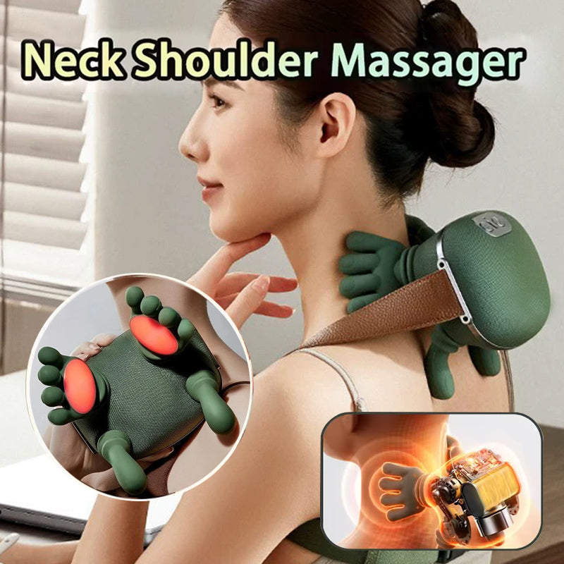Siaasoo Neck And Shoulder Muscle Kneading Massagar