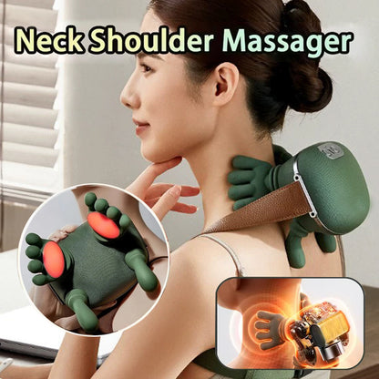 Siaasoo Neck And Shoulder Muscle Kneading Massagar