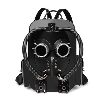 Fashion Halloween Skull Head Studded Backpack