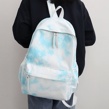 Harajuku Fresh And Lovely Tie-dye Schoolbag