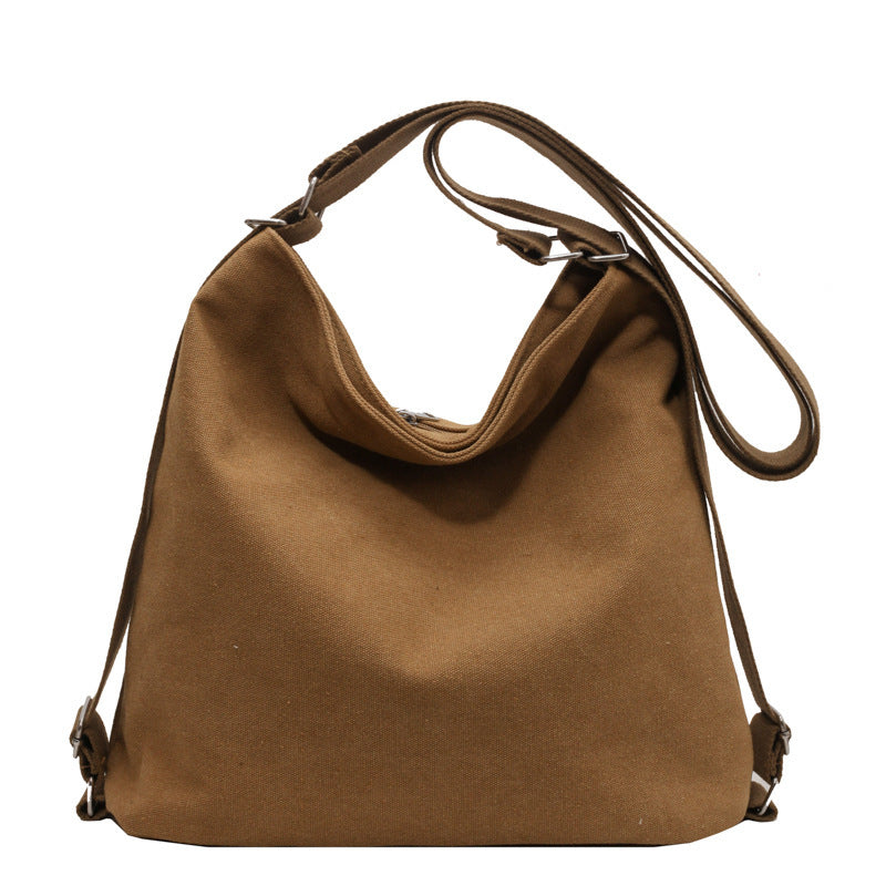 Stylish And Versatile Canvas with Two in One Shoulder & Backpack Function