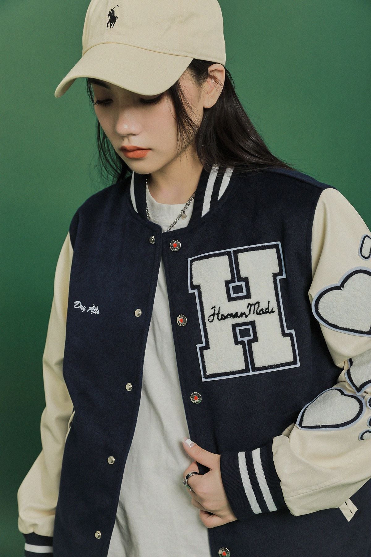 Baseball Uniform Style Women's Jacket