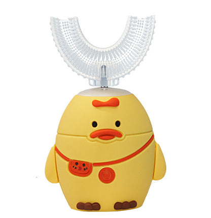 Electric Children Smart 360 Degrees U Toothbrush for Kids Silicon Automatic Ultrasonic