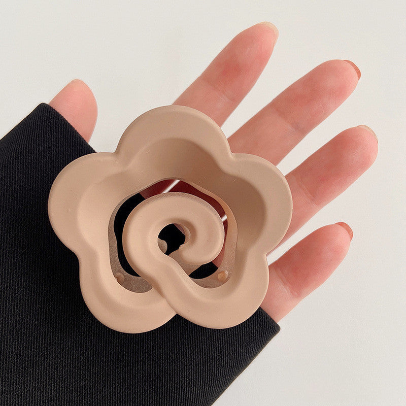 Rose Flower Style Hair Claw