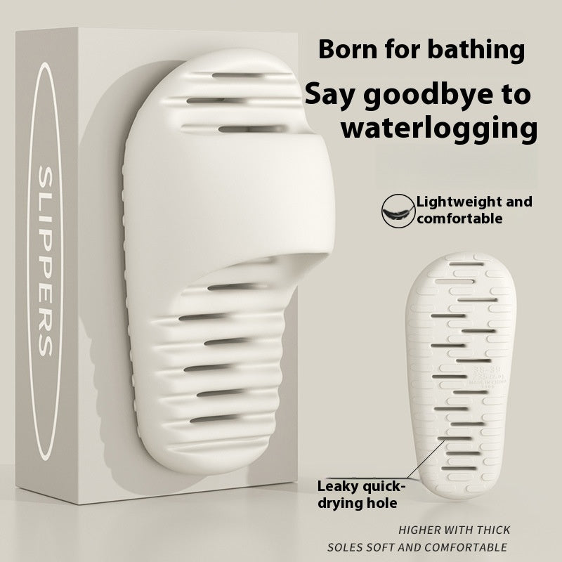 Quick-drying Bathroom Wear-resistant Mute Slippers