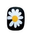 Short frosted daisy nail nail sheet