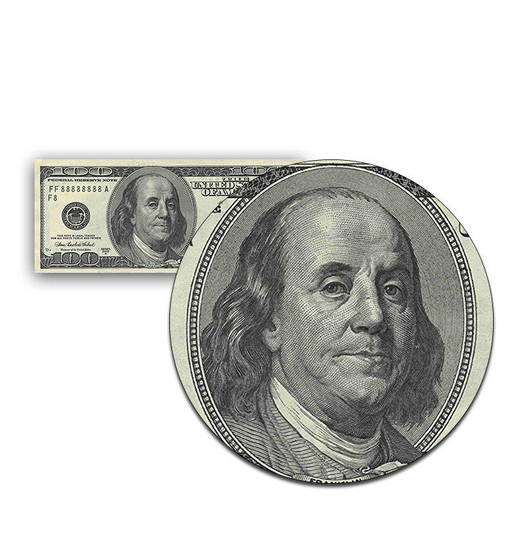 100 dollar poster