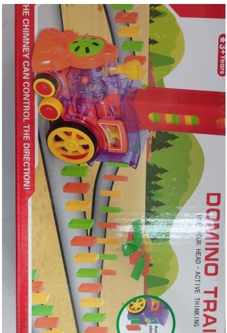 Toys Car Puzzle Automatic Release Electric Building Blocks Train Toy