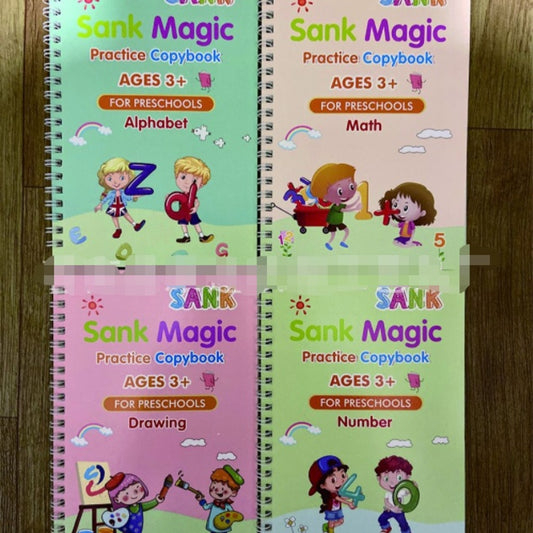 Kids Full English version of calligraphy stickers